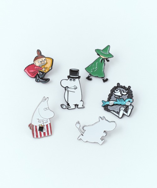 MOOMIN（ムーミン） バッジ 「 」 キャラクター ピンバッジ NBJ