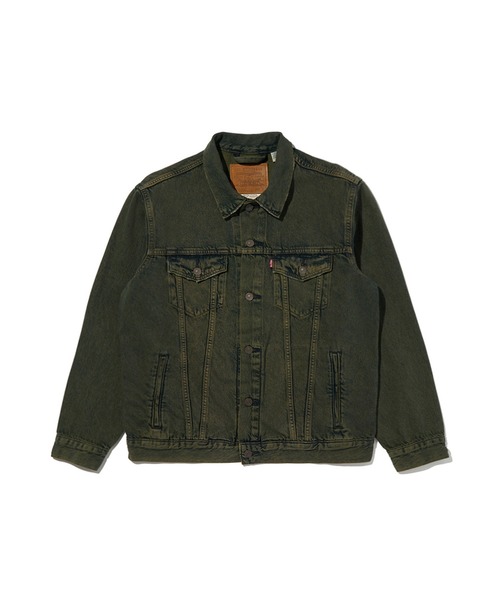「Levi's」 デニムジャケット X-LARGE グリーン メンズ_画像2