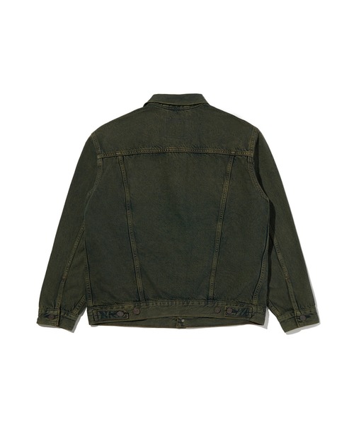 「Levi's」 デニムジャケット X-LARGE グリーン メンズ_画像3