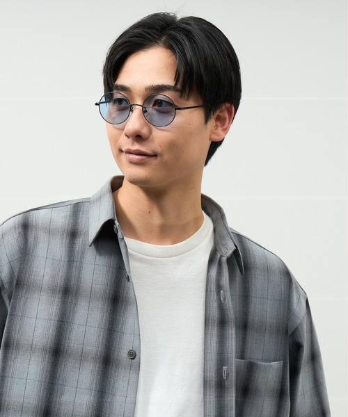 Zoff サングラス ラウンド型カラーレンズサングラス レディース