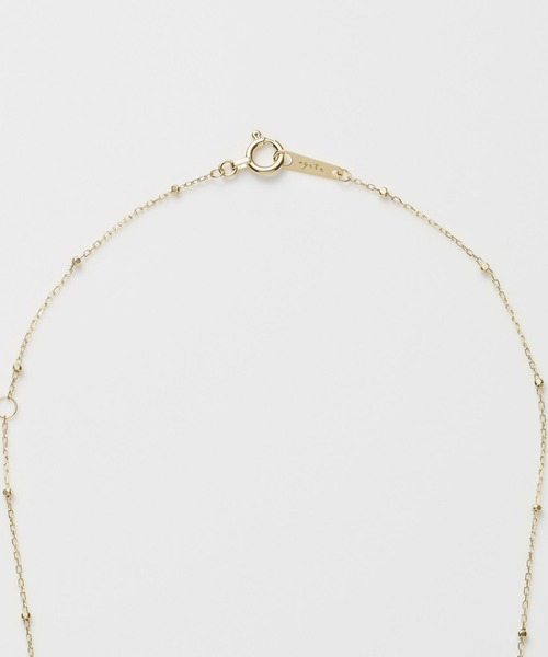 agete ネックレス K10ネックレスチェーン レディース : ZOZOTOWN