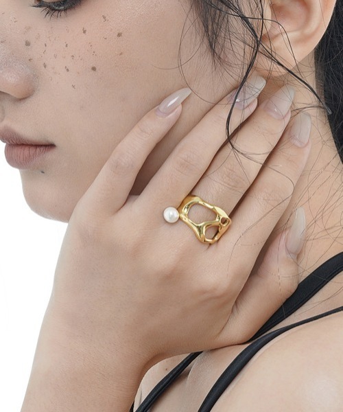 パール デザインリング パール デザインリング 16号 WG 16号 WG パール