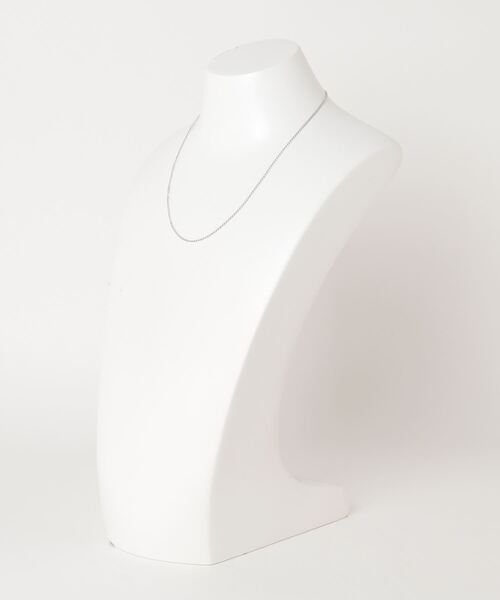 ネックレス 「les bon bon」rad necklace white gold BOB179 レディースの画像