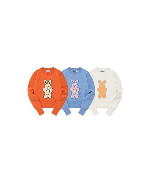 ニット セーター KIRSH WITTY BUNNY FLAT KNIT フラットニット レディース ニット セーター KIRSH WITTY BUNNY FLAT KNIT フラットニット