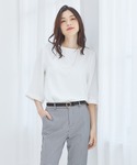 ベルト リングバックル細ベルト レディースの詳細画像1