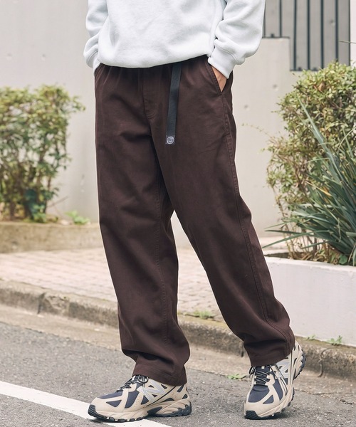 THE CRAFT CREW PRODUCTS パンツ ウェビングベルト テーパード