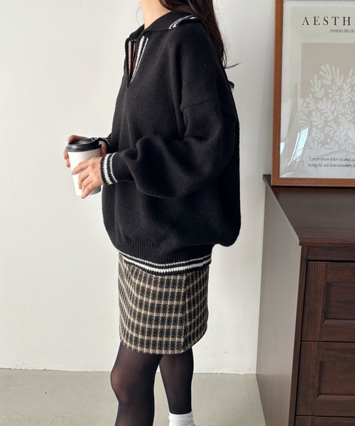 LES COPAINS 売れ筋商品|||レ コパン ニット&セーター アウター レディース Sweaters Azure レ コパン レディース ニット&セーター アウター Sweaters Azure