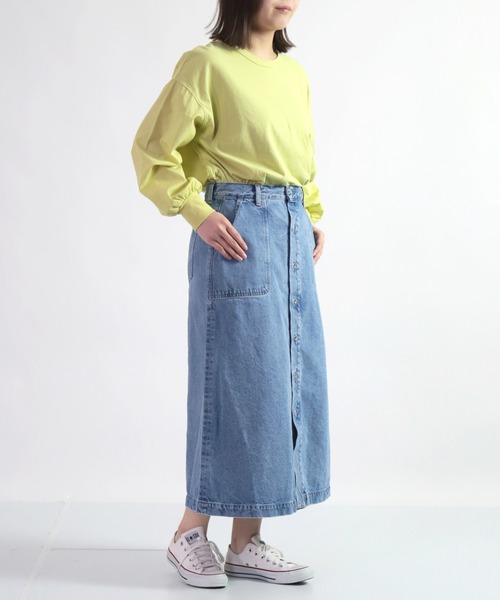 D.M.G. デニムスカート 「D.M.G. / ディーエムジー」 12.5oz空紡デニム