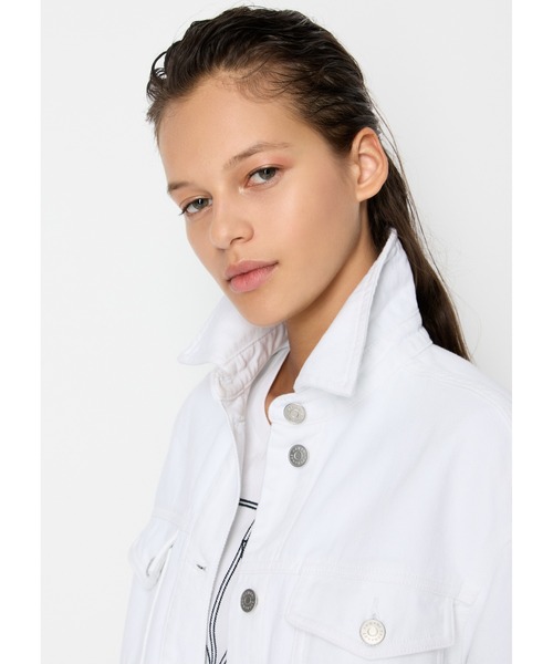 ARMANI JEANS ホワイトジージャン ARMANI EXCHANGE（アルマーニエクスチェンジ）の「【A|X