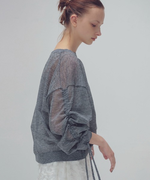ドレスレイブ　ALLONGE sheer cardigan DRESSLAVE（ドレスレイブ）の「ALLONGE sheer 2way cardigan