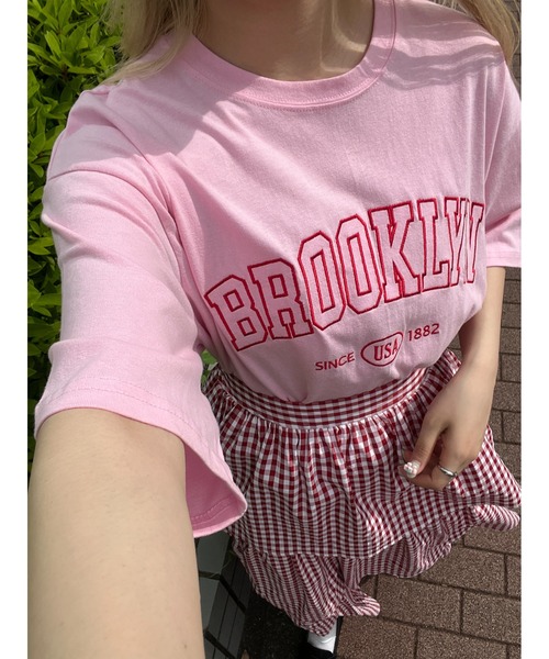 tシャツ BRKLYN ロゴTシャツ レディース WC tシャツ BROOKLYNロゴ ビッグTee レディース : ZOZOTOWN