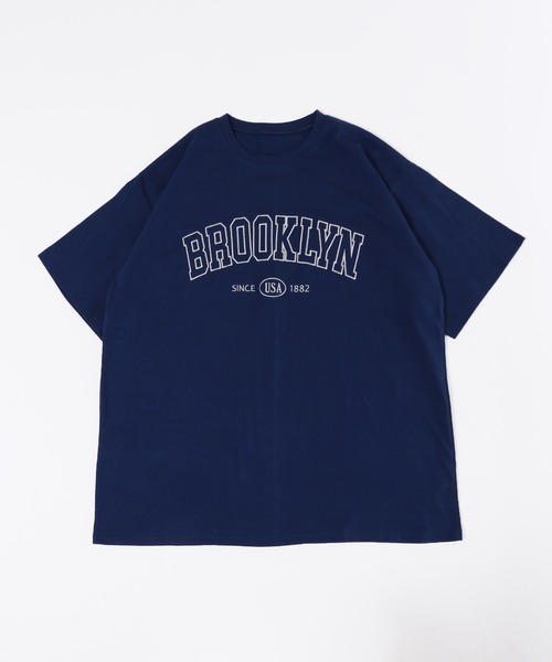 tシャツ BRKLYN ロゴTシャツ レディース WC tシャツ BROOKLYNロゴ ビッグTee レディース : ZOZOTOWN