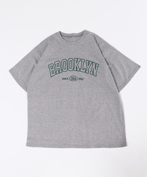 WC tシャツ BROOKLYNロゴ ビッグTee レディース : ZOZOTOWN