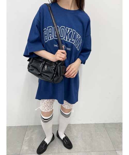 tシャツ BRKLYN ロゴTシャツ レディース WC tシャツ BROOKLYNロゴ ビッグTee レディース : ZOZOTOWN