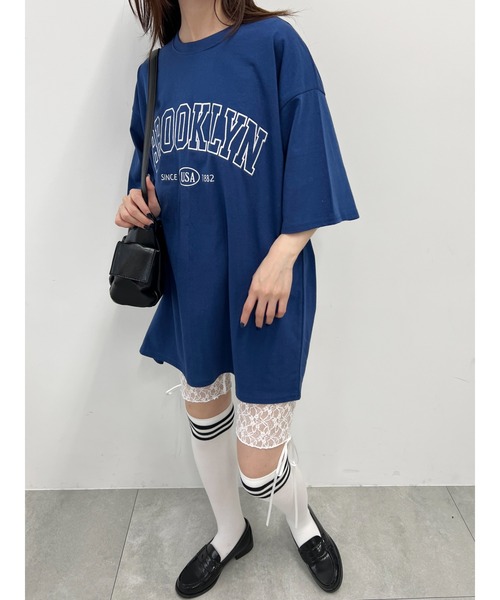 tシャツ BRKLYN ロゴTシャツ レディース WC tシャツ BROOKLYNロゴ ビッグTee レディース : ZOZOTOWN