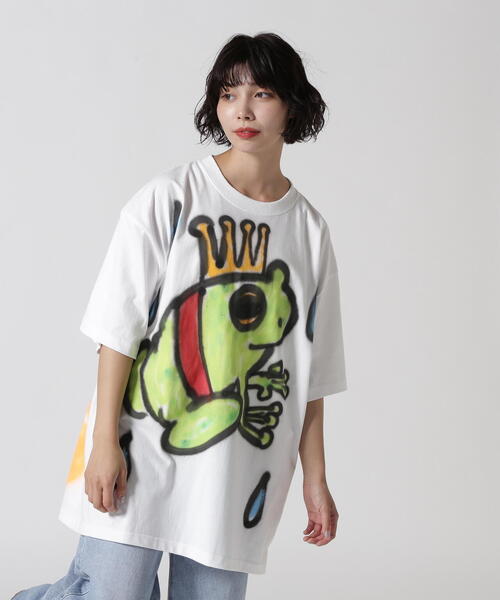 Guernika／ゲルニカ／Spray T-shirt ４ Guernika/ゲルニカ/Spray T-shirt 4 | ROYAL FLASH（ロイヤル