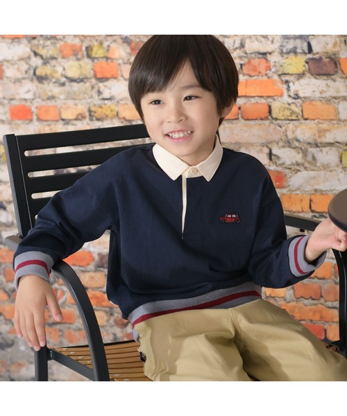 BIG BORDER RUGGER SHIRT/ビッグボーダーラガーシャツ｜MEN