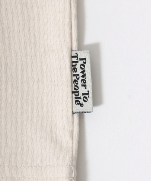 POWER TO THE PEOPLE tシャツ 2024AW PEOPLE/パワートゥザピープル 