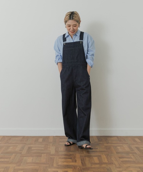 サロペット・オーバーオール・オールインワン argue OVERSIZED LADY OVERALL DENIM Amazon | [§ASHE RANGEL] サロペット パンツ