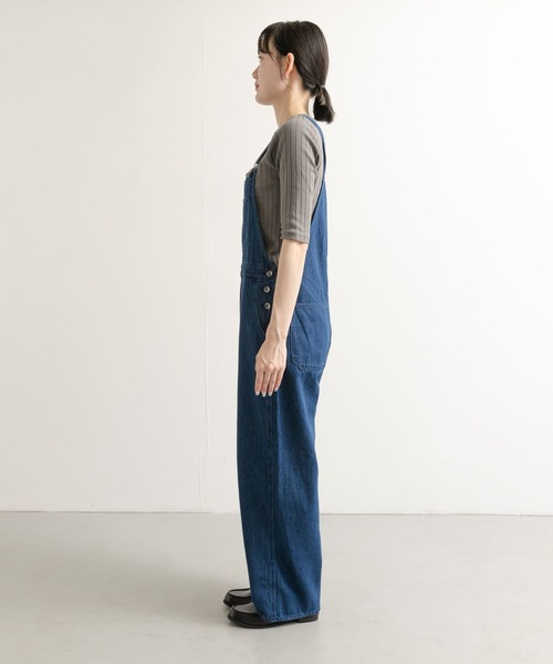 サロペット・オーバーオール・オールインワン argue OVERSIZED LADY OVERALL DENIM URBAN RESEARCH DOORS サロペット オーバーオール Denim