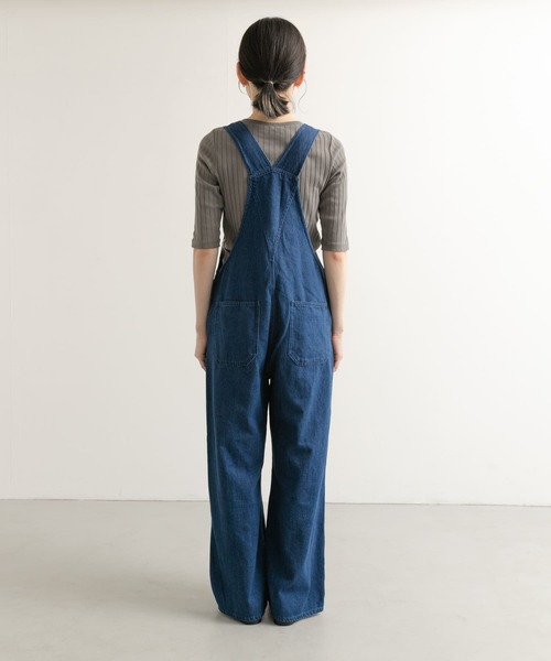 サロペット・オーバーオール・オールインワン ARGUE OVERSIZED LADY OVERALL DENIM argue OVERSIZED LADY OVERALL DENIM｜サロペット
