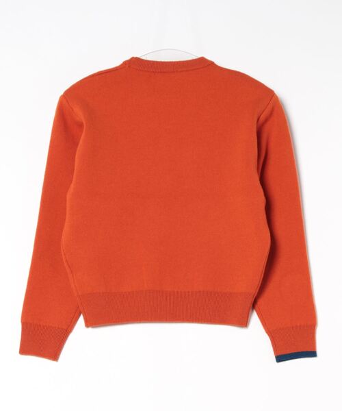 null.（ヌル） ニット セーター ショルダーパッドクルーネックニット