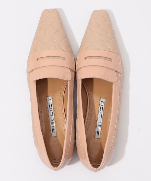 【美品】PELLICO キルティング ローファー ブラック PELLICO ローファー キルティング レディース : ZOZOTOWN Yahoo