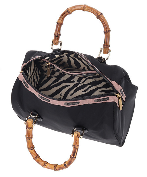 LeSportsac ボストンバッグ タトゥー風プリント LeSportsac ボストンバッグ タトゥー風プリント