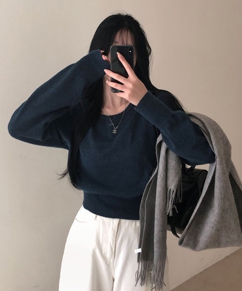 BEIDELLI ニット セーター 「BELLIDE MADE」 ソフトヘンリー
