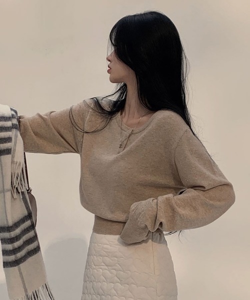 BEIDELLI ニット セーター 「BELLIDE MADE」 ソフトヘンリー