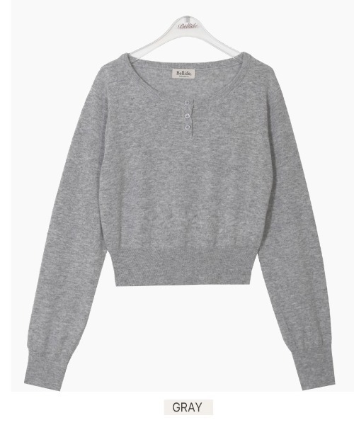 BEIDELLI ニット セーター 「BELLIDE MADE」 ソフトヘンリー