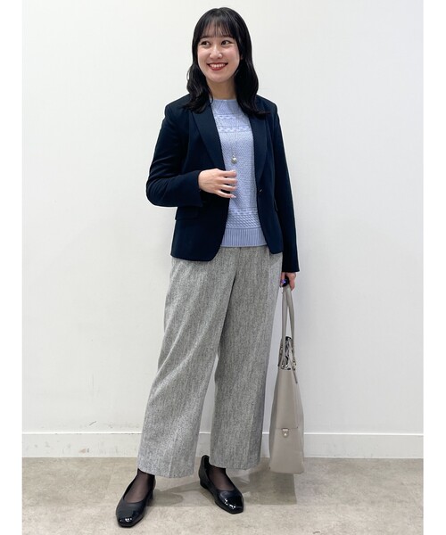 Reflect ニット セーター 「春SALE／手洗い可／すっきり細見え