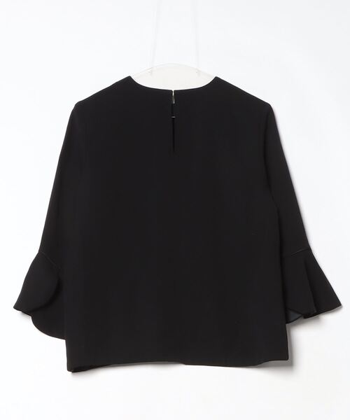 「BALLSEY」 7分袖ブラウス 36 ブラック系その他 レディース Ballsey 「BALLSEY」 7分袖ブラウス 36 ブラック系その他