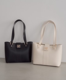 mellowneon（メロウネオン） トートバッグ 2wayA4ロゴベルトバッグ