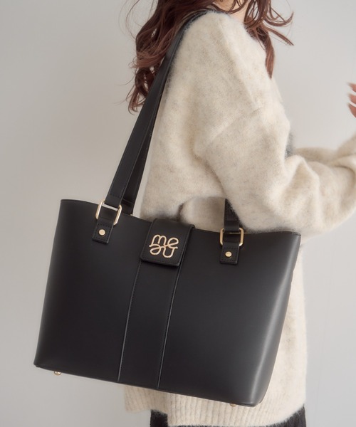 ベルトトートバッグ トプカピ TOPKAPI シュリンクレザー ベルトデザインA4トート