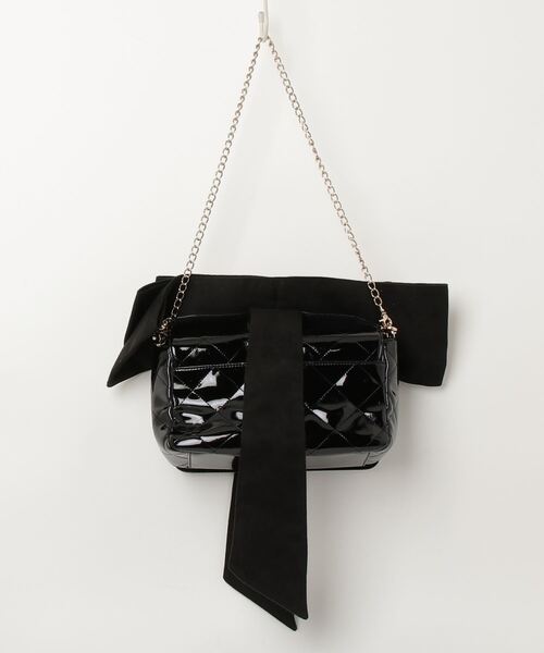 「SOLPRESA」 キルティング2WAYバッグ - ブラック レディース_画像2