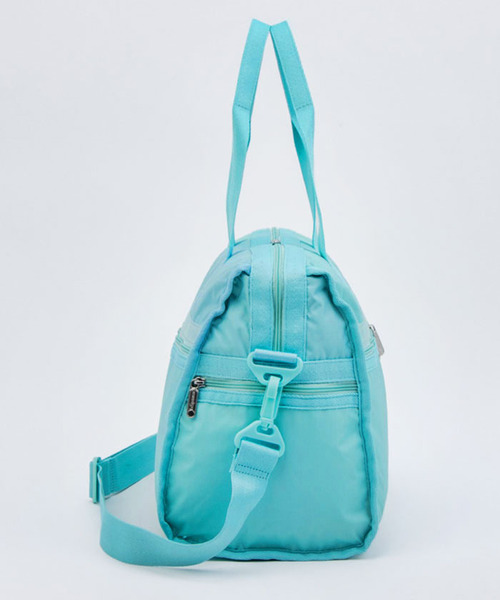 ■LeSportsac■DELUXE MED WEEKENDER ペールターコイズ DELUXE MED WEEKENDERリサイクルドブラックJP（ボストンバッグ