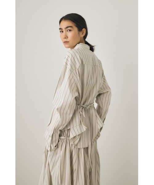 ブラウス シャツ 「M_」「セットアップ対応」STAND COLLAR シャツ レディース