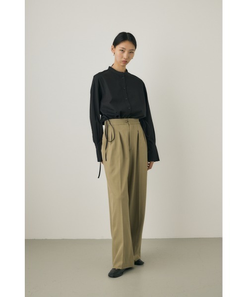 ブラウス シャツ 「M_」「セットアップ対応」STAND COLLAR シャツ レディース M_ ブラウス シャツ 「M_」「セットアップ対応」STAND COLLAR