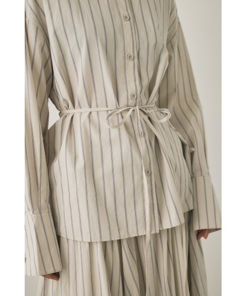 ブラウス シャツ 「M_」「セットアップ対応」STAND COLLAR シャツ レディース M_ ブラウス シャツ 「M_」「セットアップ対応」STAND COLLAR