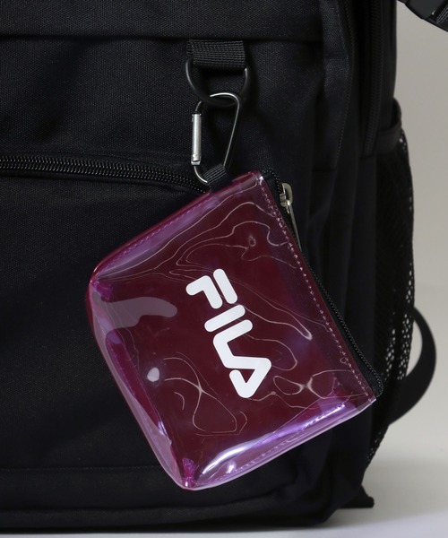 FILA デイバック リュック FILA（フィラ）クリアポーチ付バック