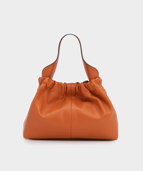 CHARLES ＆ KEITH 「CHARLES & KEITH」 2WAYバッグ S オレンジ