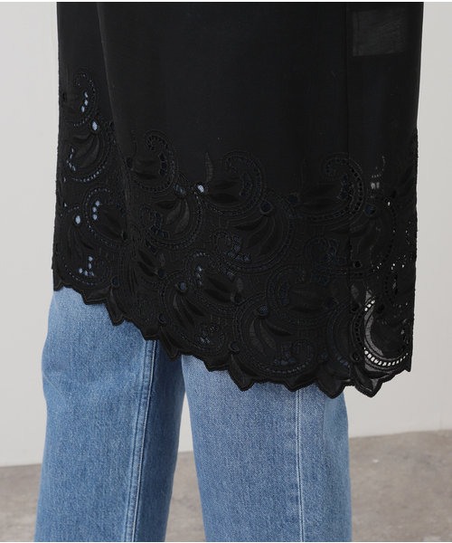 ユニオンランチ　ブラックキャミソールワンピース IENA ワンピース UNION LAUNCH/ユニオンランチ CAMISOLE DRESS