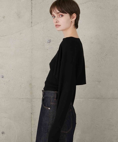 la peau de gem カーディガン 「LA PEAU DE GEM」two piece long