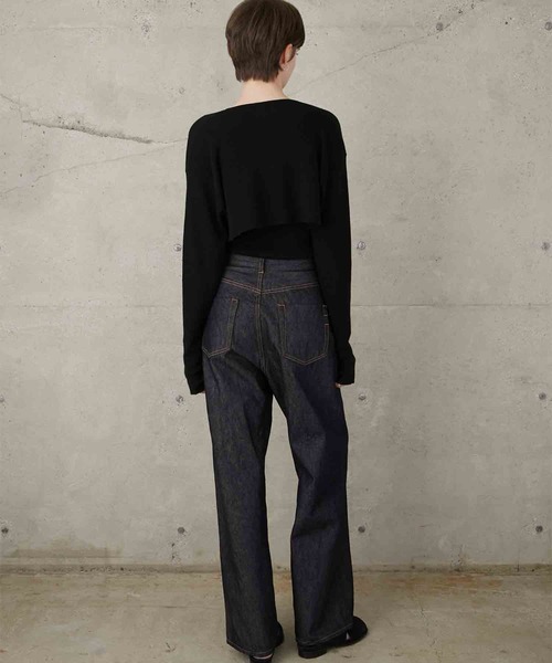 la peau de gem カーディガン 「LA PEAU DE GEM」two piece long