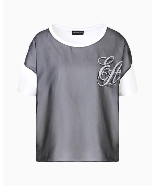 【新品セール】20％off エンポリオアルマーニ　レディースシャツ EMPORIO ARMANI アルマーニ 半袖 Tシャツ EA7 エンポリオ