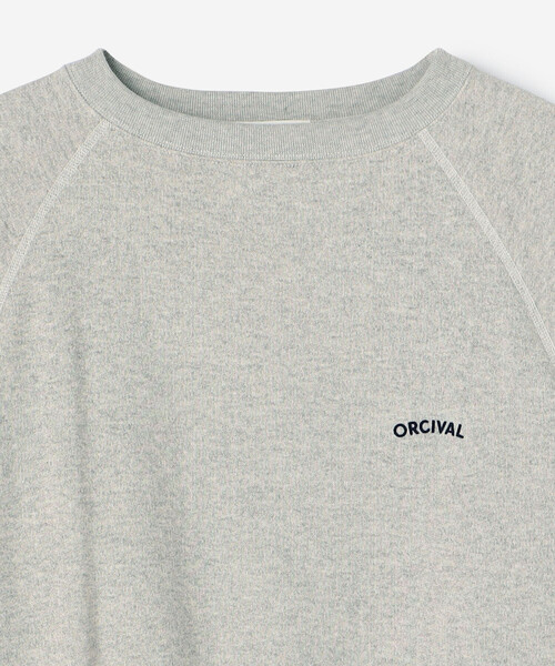 オーシバル　アイボリー　スウェット ORCIVAL 「ORCIVAL」 スウェットカットソー 1 アイボリー