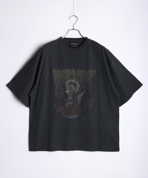Ed Hardy（エド・ハーディー） tシャツ ピグメント加工 ビッグ 