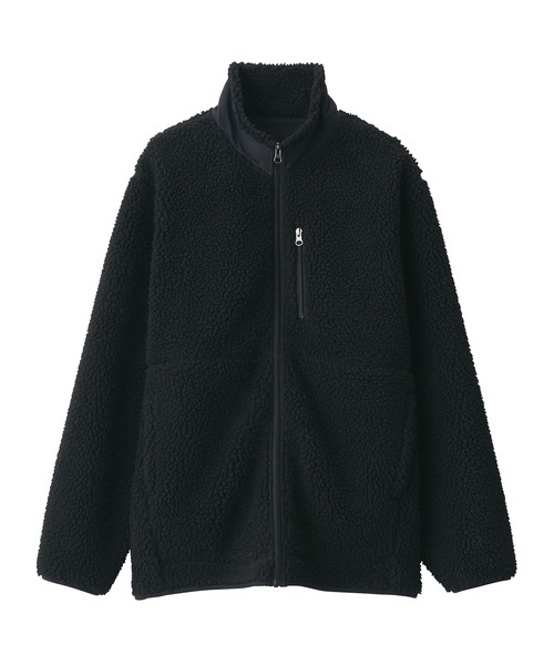 無印良品（MUJI） ジップアップブルゾン L グリーン メンズ : ZOZOTOWN