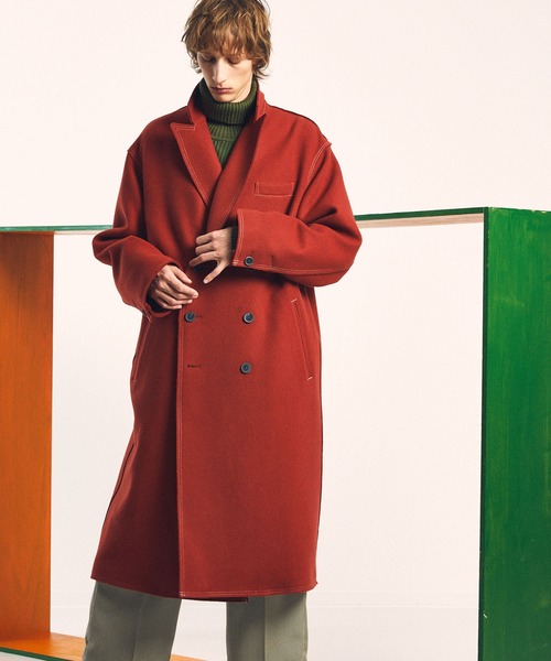 maison special メゾンスペシャル チェスターコート 01サイズ MAISON SPECIAL（メゾンスペシャル） チェスターコート コート